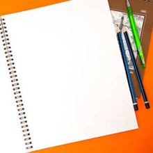 Load image into Gallery viewer, Spiral Sketch Book, 30 Sheets, 8.5" x 11"