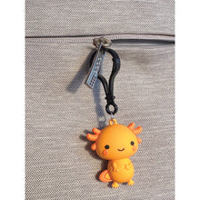 Load image into Gallery viewer, Axolotl Clip-on Backpack Buddy