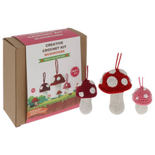 Load image into Gallery viewer, Creative Crochet Mushrooms kit