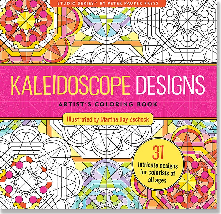 Kaleidoscope Designs Colouring Book