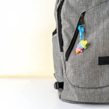 Load image into Gallery viewer, Glow-in-the-dark Mini Dino Backpack Buddy
