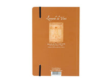 Load image into Gallery viewer, Softcover Book, A5, Leonardo da Vinci , The Vitruvian Man
