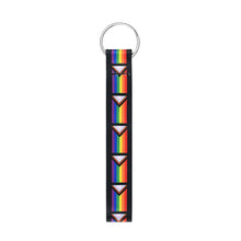 Load image into Gallery viewer, Daniel Quasar Flag Lanyard Style Keychains
