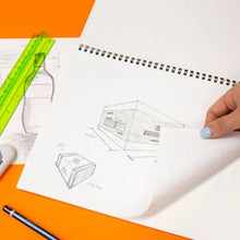 Load image into Gallery viewer, Spiral Sketch Book, 30 Sheets, 8.5" x 11"

