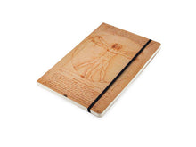 Load image into Gallery viewer, Softcover Book, A5, Leonardo da Vinci , The Vitruvian Man
