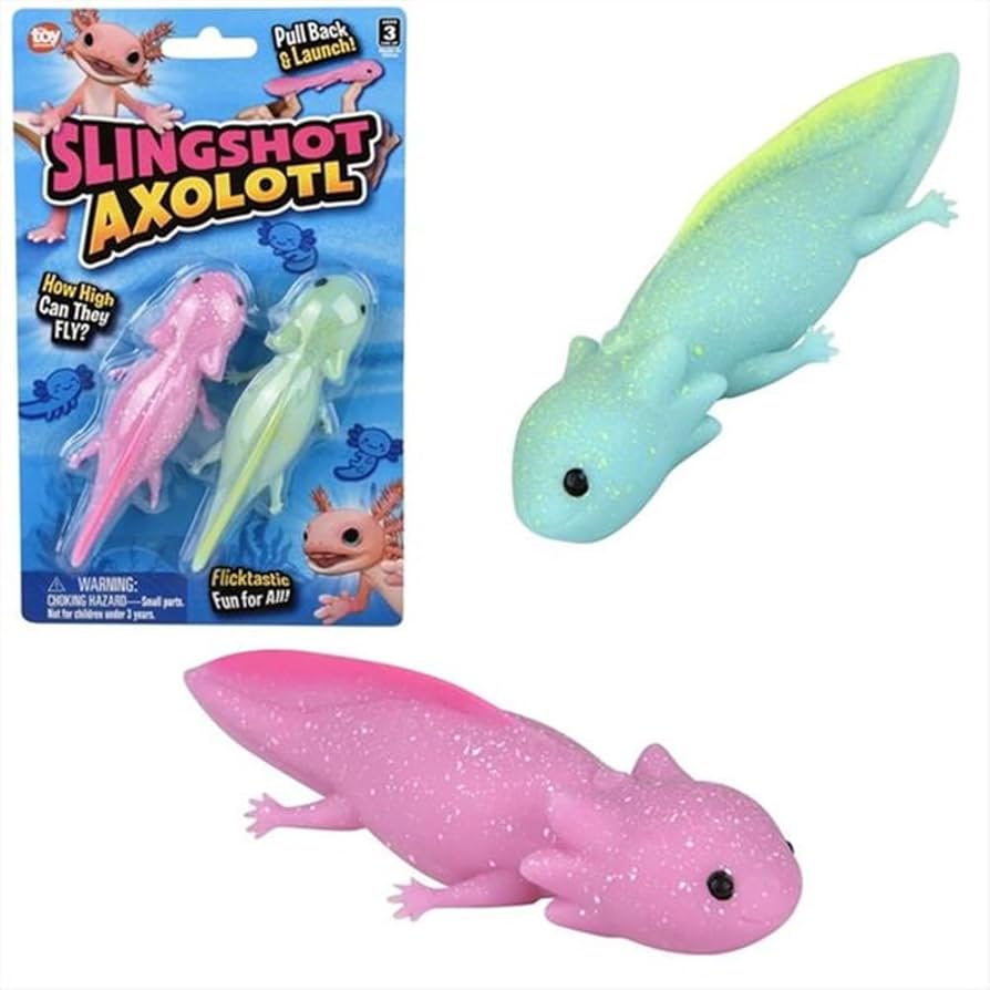 2 Pack - Axolotl Finger Flingers