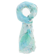 Load image into Gallery viewer, Watercolour Butterflies Print Scarf
