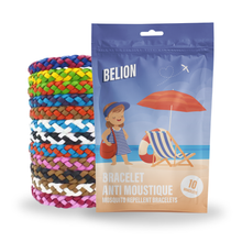 Load image into Gallery viewer, 100% Natural Leather Mosquito Repellent Bracelets
