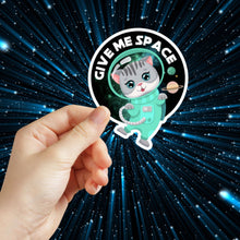 Load image into Gallery viewer, STICKERS - Give Me Space Cat
