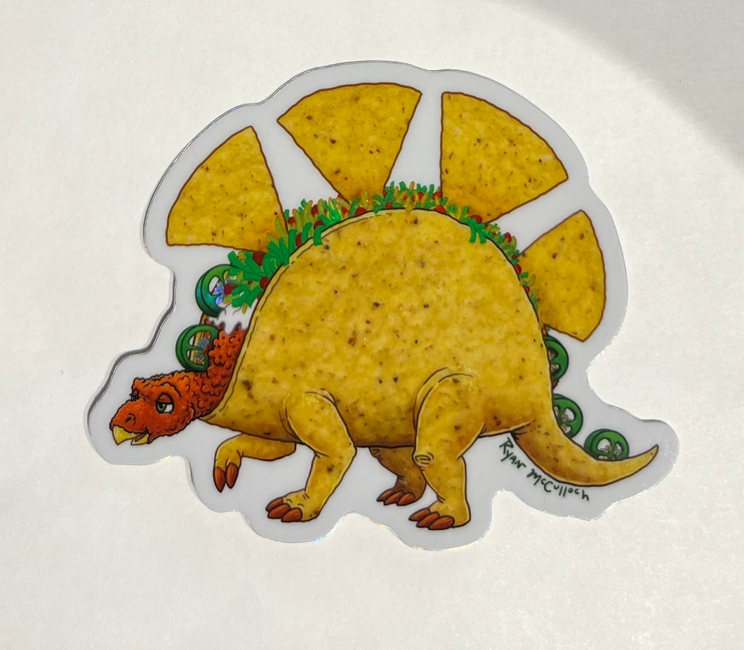 Tacosaurus Supreme Sticker