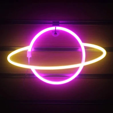 LED Neon Light - Saturn