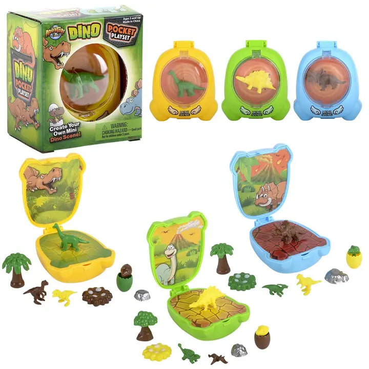 Dinosaur Pocket Playset