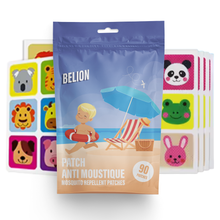 Load image into Gallery viewer, 100% Natural Mosquito Repellent Patch - Animals - 90 pcs
