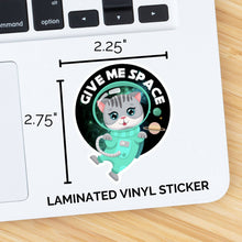 Load image into Gallery viewer, STICKERS - Give Me Space Cat
