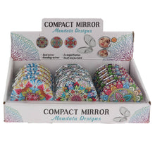 Load image into Gallery viewer, Mandala Compact Mirror
