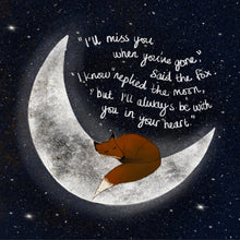 Load image into Gallery viewer, Fox Under The Moon - Hug In A Book
