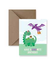 Load image into Gallery viewer, CARD - Dinomite Birthday Card
