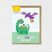 Load image into Gallery viewer, CARD - Dinomite Birthday Card
