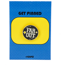 Load image into Gallery viewer, &quot;Far Out&quot; enamel pin
