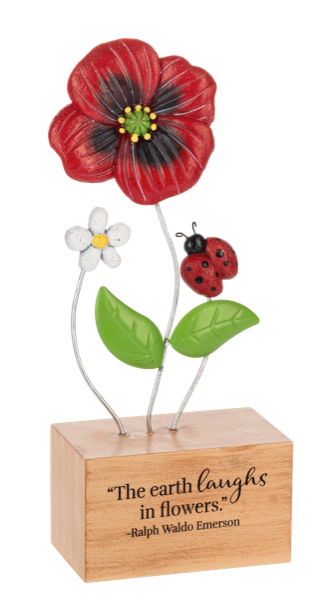 The Earth Laughs in Flowers - Poppy Decor