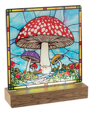 Load image into Gallery viewer, LED Light Up Stained Glass Plaques
