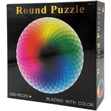 Load image into Gallery viewer, Blazing with Colour - 1000pc Round Puzzle
